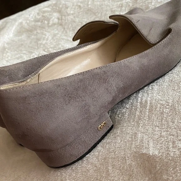 Cole Haan Women's Taupe Suede Loafers - Picture 2 of 11
